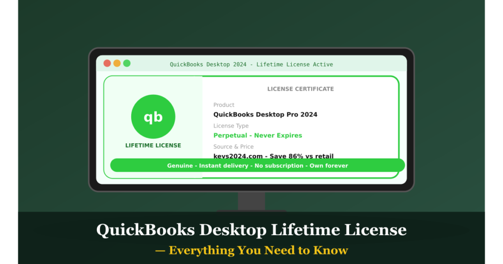 QuickBooks Desktop Lifetime License: Everything You Need to Know